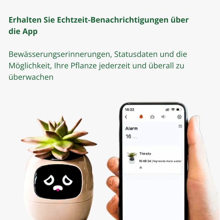 TUYA IVY - Der intelligente BlumentopfHome & GardenHellrosa